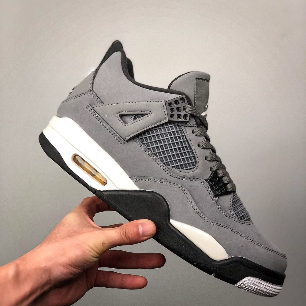 AirJordan 4 " Cool Grey " AJ4 Joe 4 Cool Grey Mouse - Picture 2 of 6